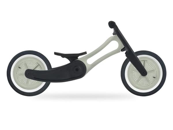 Wishbone Design Studio - Draisienne Wishbone Kierrätetty Painos harmaa 3 in 1