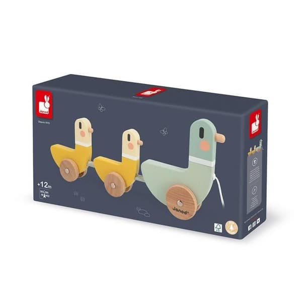 Janod - Ducks to pull Sweet Cocoon - JURATOYS
