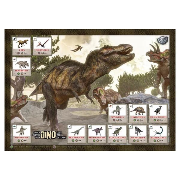 Buki - Dino Æg Maxi Pakke Buki