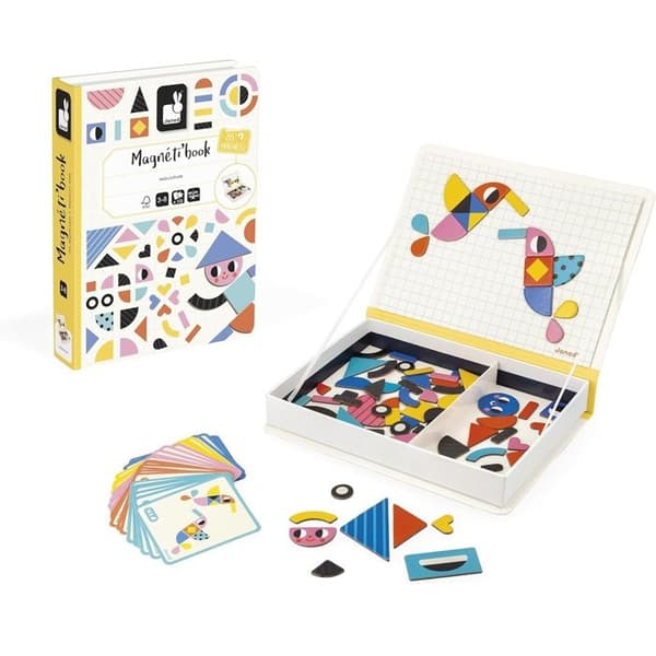 "Janod Magnéti Spel för Tidig Utveckling Moduloform"