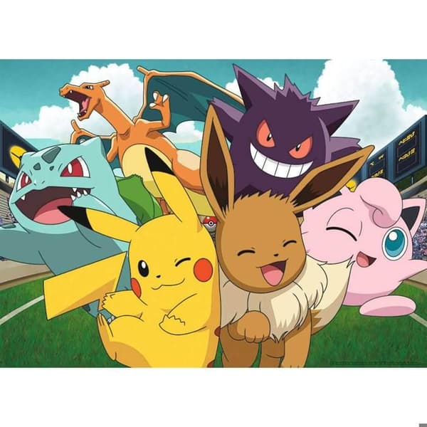 "100 palapelin pala: Pikachu ja Pokémonit"