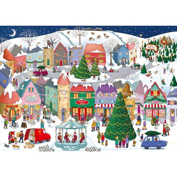 Ravensburger - Pussel Julstaden 1000 bitar