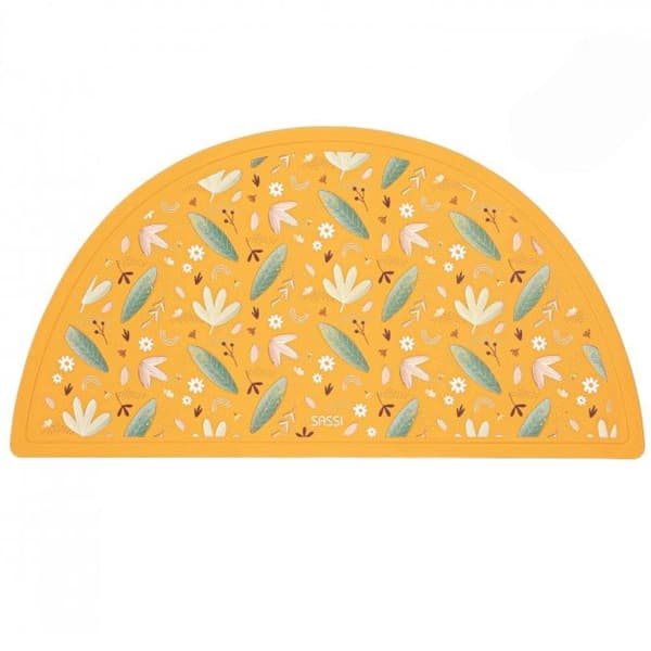 Sassi Junior | Sassi Junior | Silikon bordstablett Djur - Orange - 42 x 22 cm LEJON