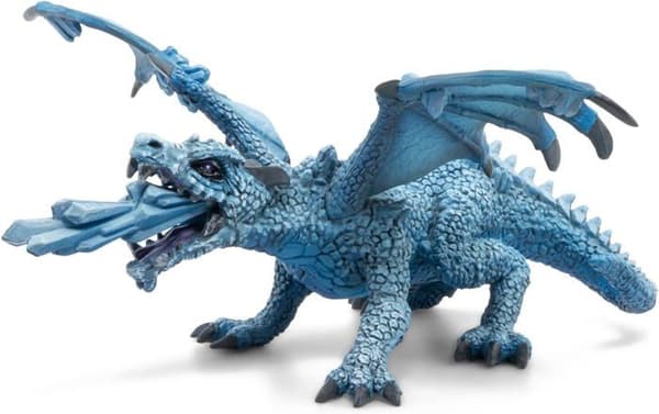Iskalla drakfigurine