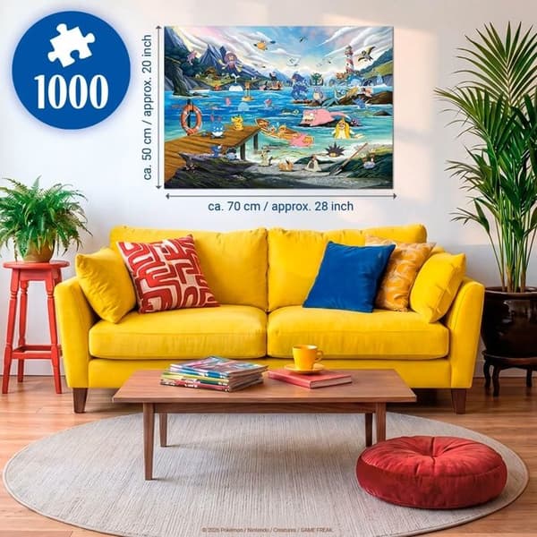 Puzzle 1000 p - Aquali ja Leuto meri