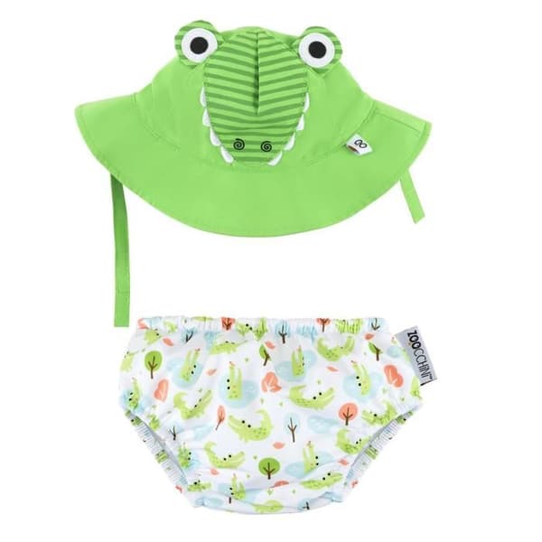Zoocchini - Crocodile Jersey and Hat (12-24M) - ELEMENT FÖR BARN