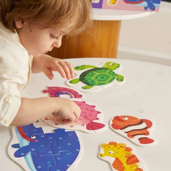 Mideer - My 1st ocean animals puzzle - TROUSSELIER