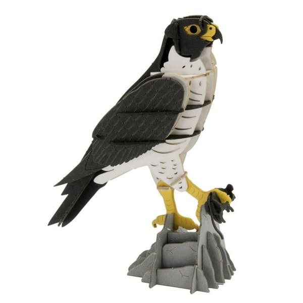 Fridolin - 3D-modell i papper falk