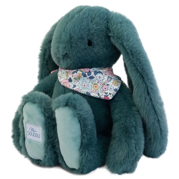 Doudou ja Yritys - Fleurette vihreä pupupehmolelu 35 cm
