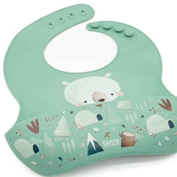 Sassi Junior - Munchy the Bear Silikonhaklapp