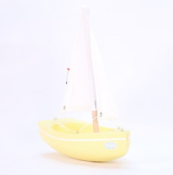 Maison Tirot - Le Sloop båt gul 21cm - TIROT