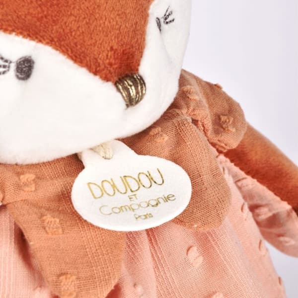 Doudou och Kompaniet - Doudou platt Räv Mina 29 cm
