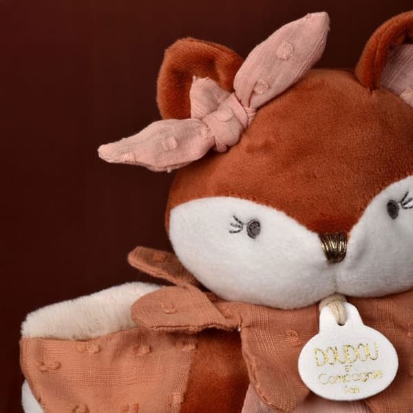 Doudou och Kompaniet - Doudou handdocka räv Mina