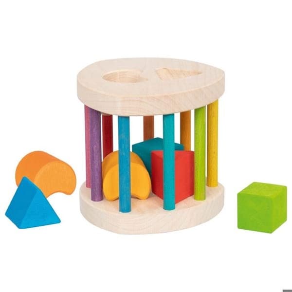 Formlåda - Goki - Goki evolution - Beige - 12 månader - 13x12,5x12,5 cm