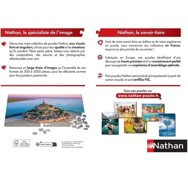 Nathan - Blue Mountains Massif Puzzle 1000 st - RAVENSBURGER