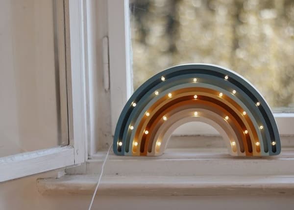 Little Lights - Blue Rainbow Night Light