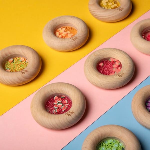 Petit Boum - Donut sensorisk Vattenmeloner - COOL KIDS PROJECT