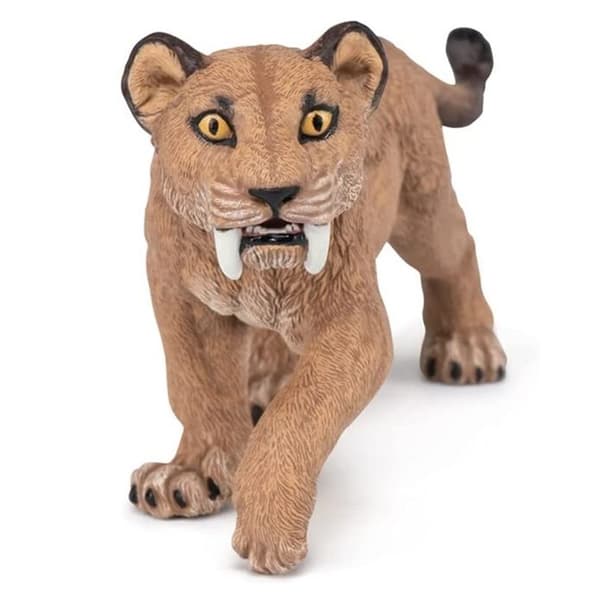 Förhistorisk figur: ung Smilodon