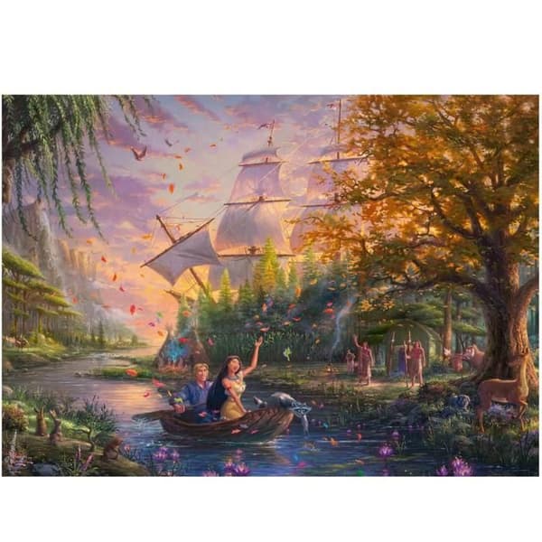PUZZLE 1000 BITAR DISNEY: POCAHONTAS