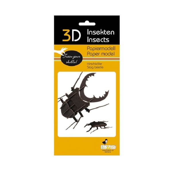 Fridolin - 3D-modell i papper Lucane