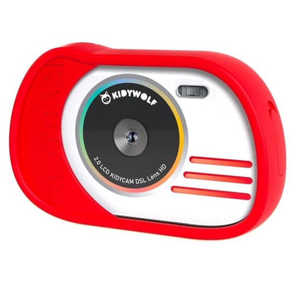 Kidywolf kompaktkamera Kidycam röd