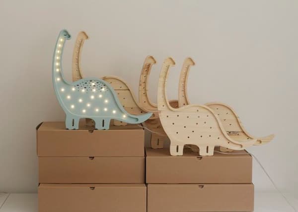 Little Lights - Blue Diplodocus Night Light