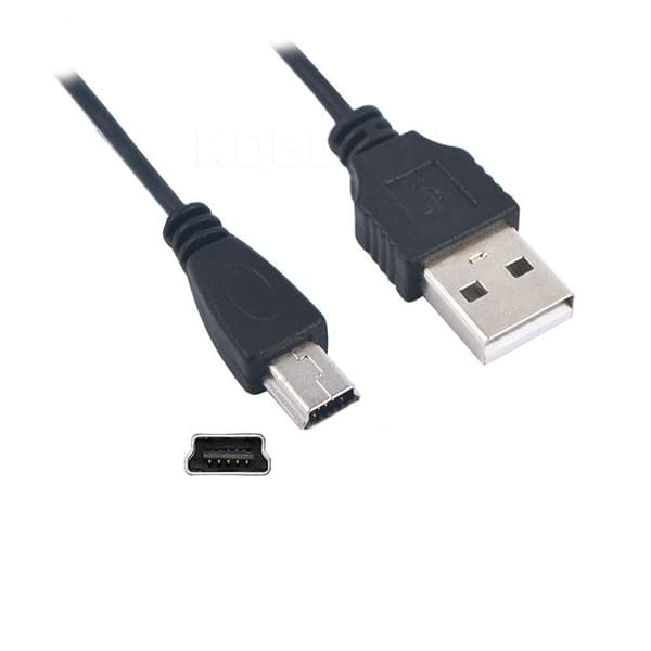 USB A - USB mini - kabel, 0.5 m