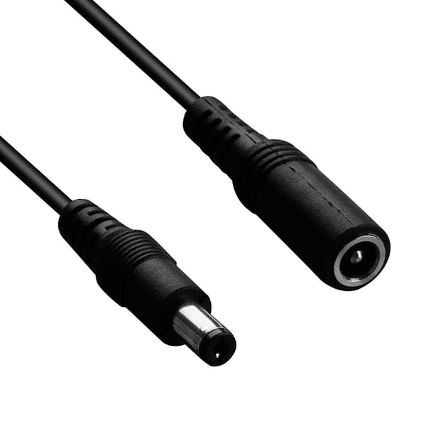 DC 5.5mm power förlängningskabel 3 meter