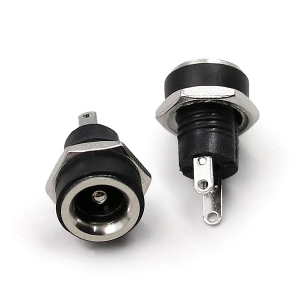 1st DC Ström Power Jack Uttag hona 5.5x2.1mm