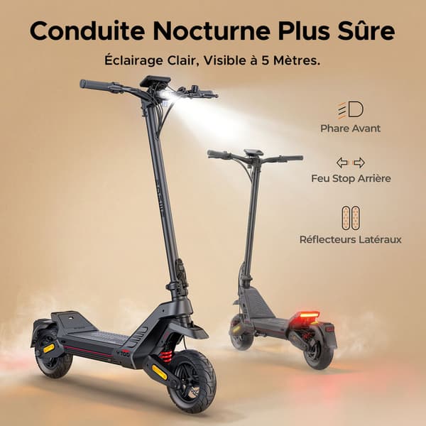 ENGWE Y700 ABE El-løbehjul med 85 km Rækkevidde, Foldbar E-scooter til Pendling