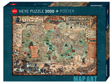 Pussel 2000bit Pirate World