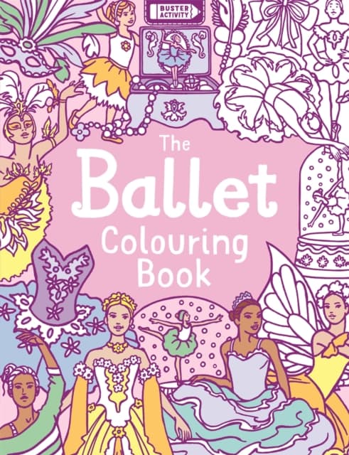 Ballet colouring book