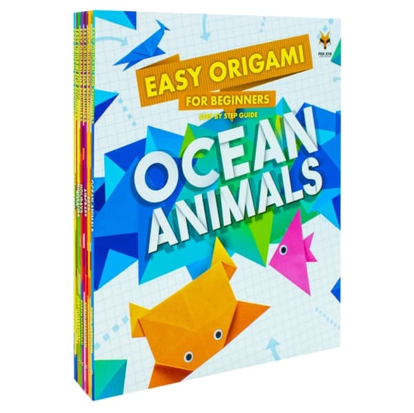 Step By Step Guide To Easy Origami For Beginners 8 Books Set Collection