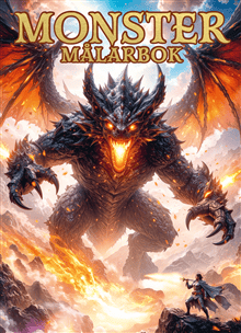 Monster målarbok