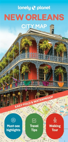 Lonely Planet New Orleans City Map