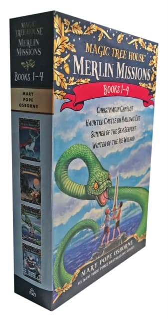 Magic tree house merlin mission 1-4 boxed set