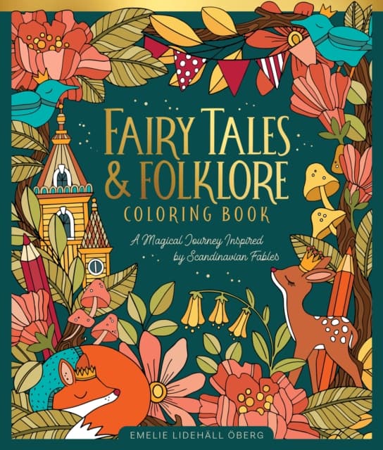 Fairy Tales & Folklore Coloring Book
