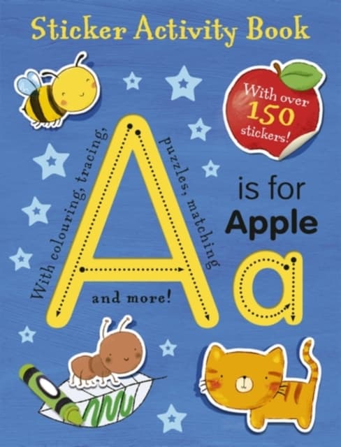 A is for Apple Sticker Activity Book