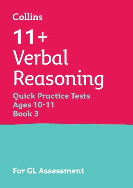 11+ Verbal Reasoning Quick Practice Tests Age 10-11 (Year 6) Set C