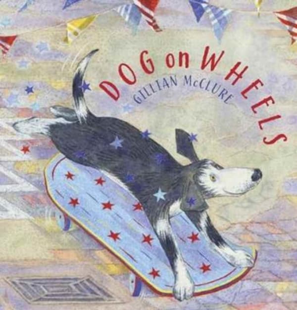 Dog on wheels