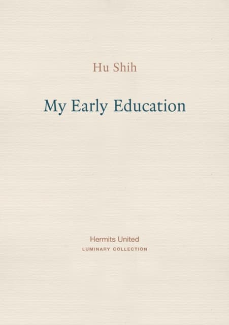 My Early Education
