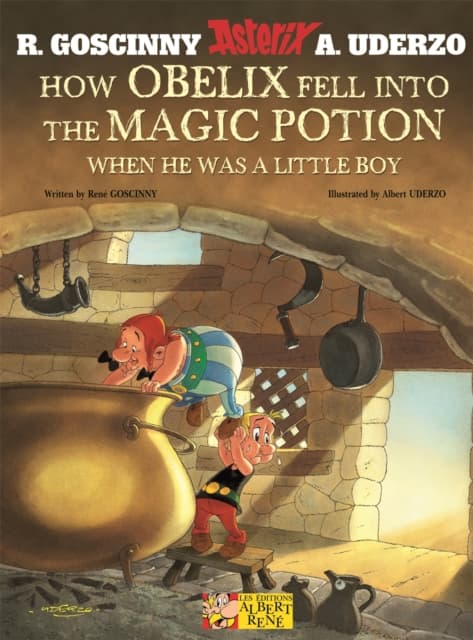 Asterix: how obelix fell into the magic potion