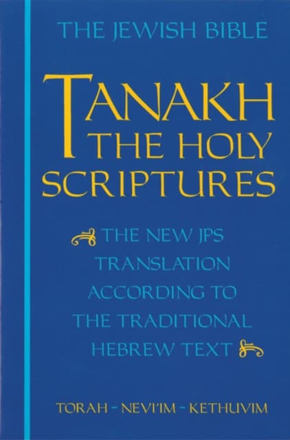 JPS TANAKH: the Holy Scriptures (blue)