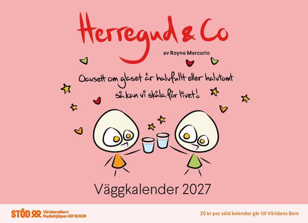 Herregud & Co Väggkalender 2027