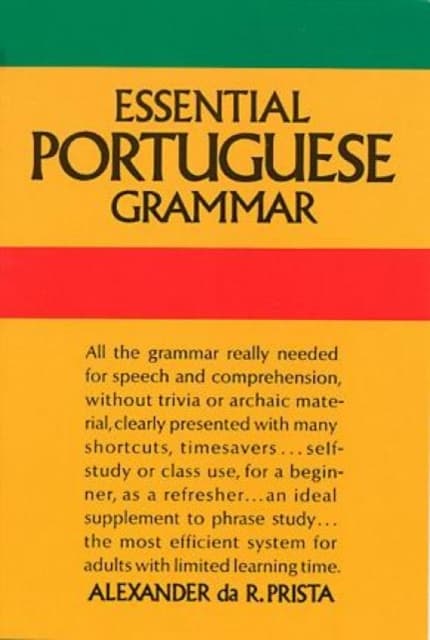 Essential Portuguese Grammar
