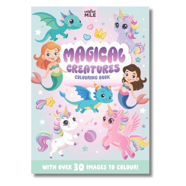 Magical Creatures Colouring Book