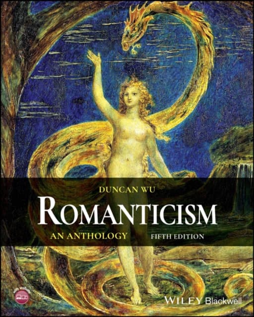 Romanticism – An Anthology 5e