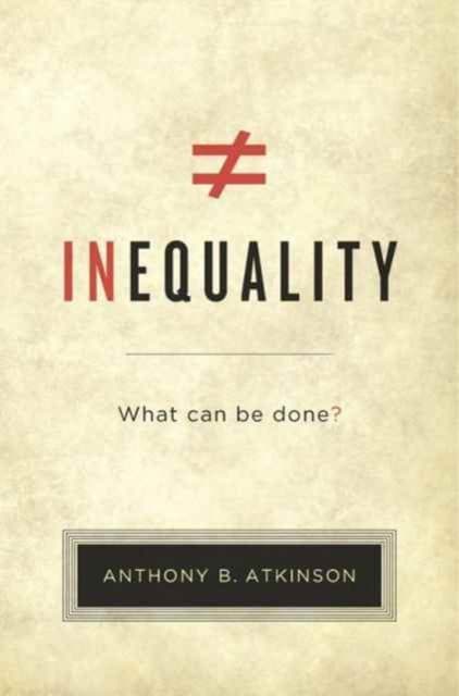 Inequality – What Can Be Done?