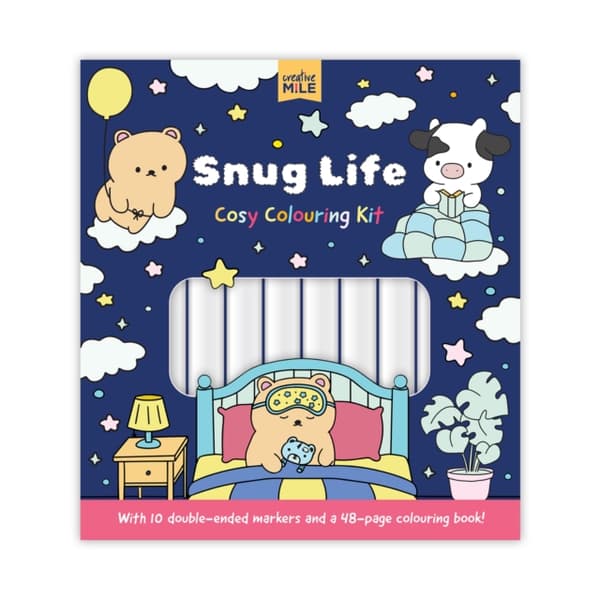 Snug Life Cosy Colouring Kit