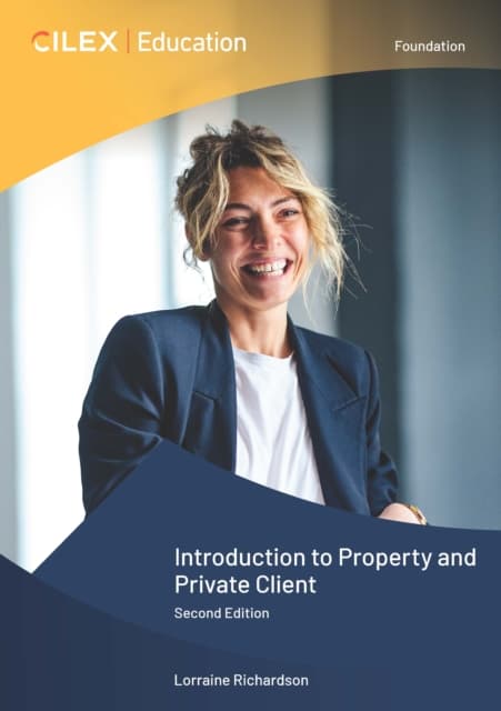 Introduction to Property and Private Client